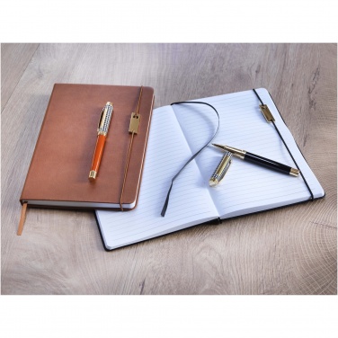 Logotrade advertising product picture of: Legato A5 notebook and rollerball pen set 